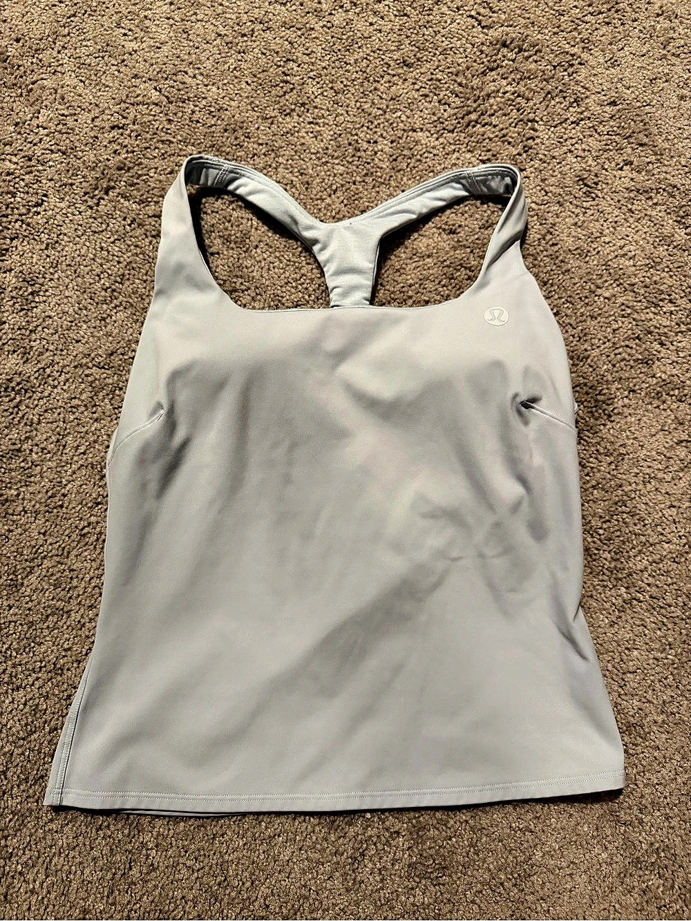 lululemon Lightweight Tennis Tank Top Women's Tank Top Gray Size 8